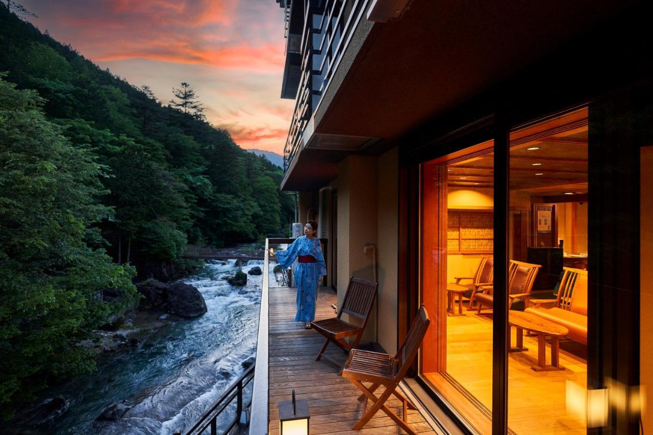 Shima-Onsen Toshimaya Nakanojo Exteriér fotografie