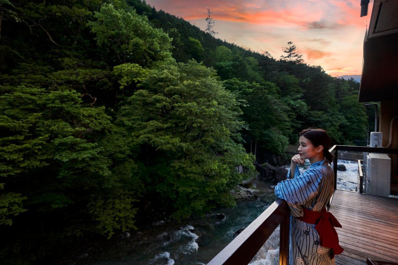 Shima-Onsen Toshimaya Nakanojo Exteriér fotografie