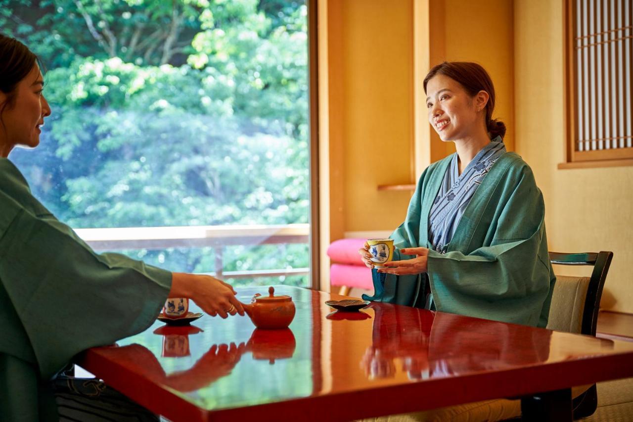 Shima-Onsen Toshimaya Nakanojo Exteriér fotografie